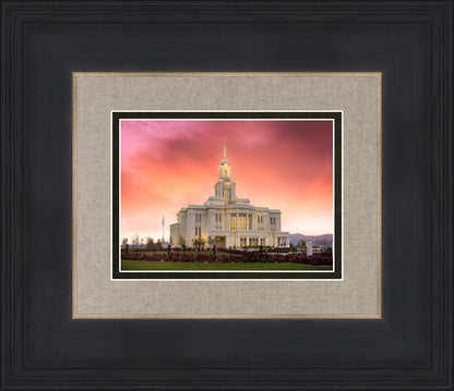Payson Temple Glory in Stages