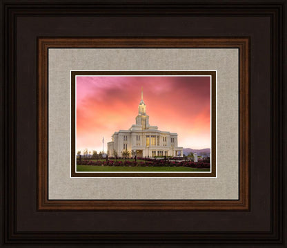 Payson Temple Glory in Stages