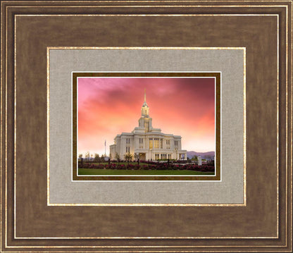 Payson Temple Glory in Stages