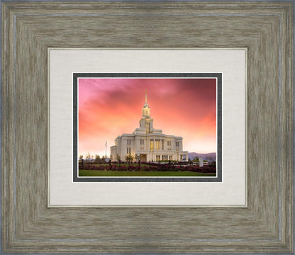 Payson Temple Glory in Stages
