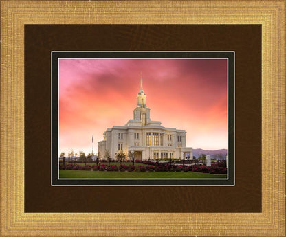 Payson Temple Glory in Stages