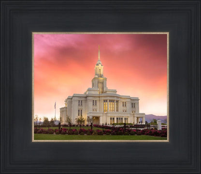 Payson Temple Glory in Stages