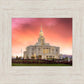 Payson Temple Glory in Stages