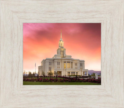 Payson Temple Glory in Stages