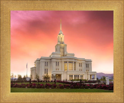 Payson Temple Glory in Stages