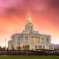 Payson Temple Glory in Stages