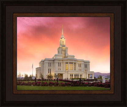 Payson Temple Glory in Stages