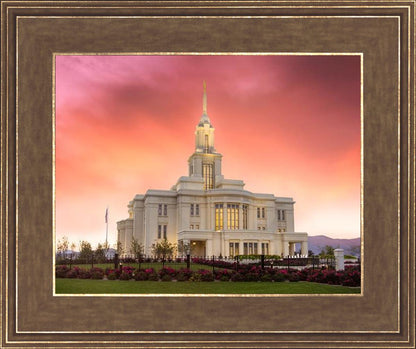 Payson Temple Glory in Stages