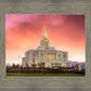Payson Temple Glory in Stages