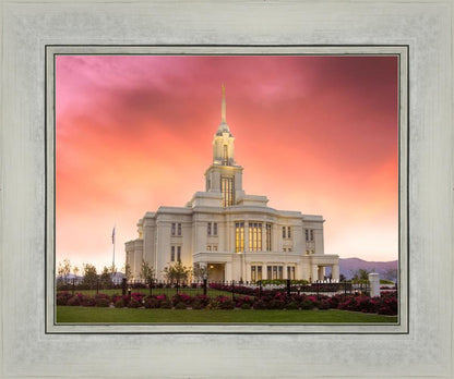 Payson Temple Glory in Stages
