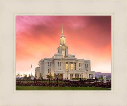 Payson Temple Glory in Stages