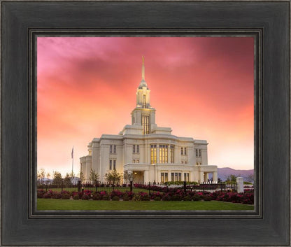 Payson Temple Glory in Stages