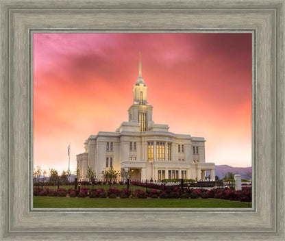 Payson Temple Glory in Stages