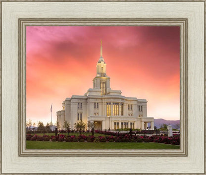 Payson Temple Glory in Stages