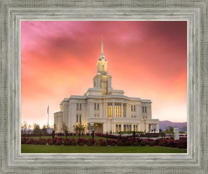 Payson Temple Glory in Stages