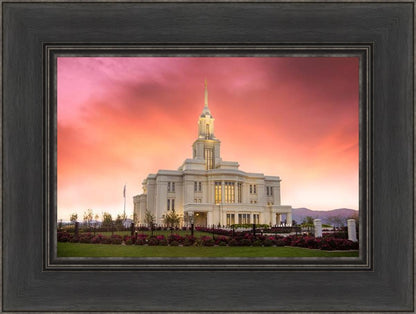 Payson Temple Glory in Stages