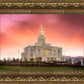 Payson Temple Glory in Stages