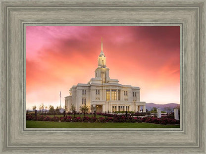 Payson Temple Glory in Stages