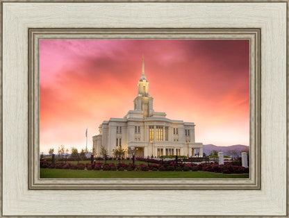 Payson Temple Glory in Stages