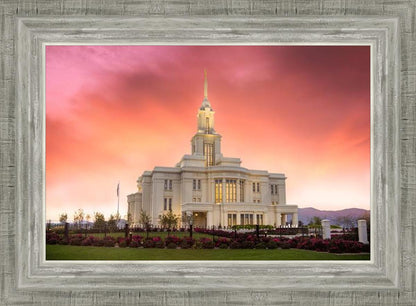 Payson Temple Glory in Stages