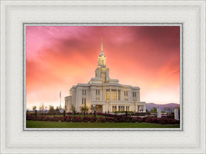 Payson Temple Glory in Stages