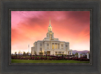 Payson Temple Glory in Stages