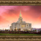 Payson Temple Glory in Stages