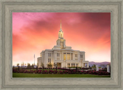 Payson Temple Glory in Stages