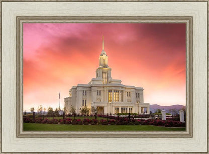 Payson Temple Glory in Stages