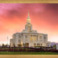 Payson Temple Glory in Stages