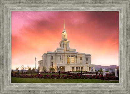 Payson Temple Glory in Stages
