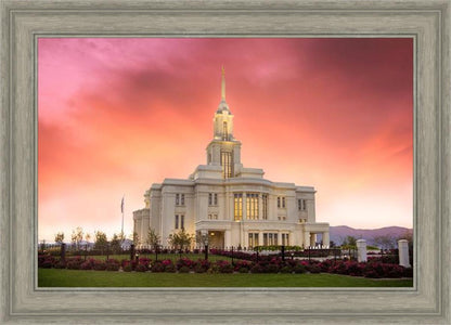 Payson Temple Glory in Stages