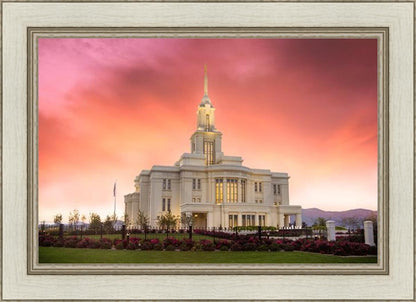 Payson Temple Glory in Stages