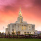 Payson Temple Glory in Stages