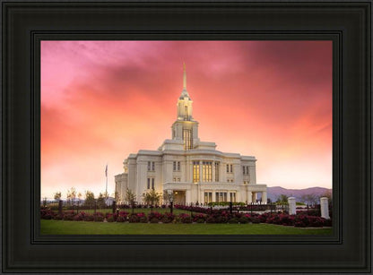 Payson Temple Glory in Stages