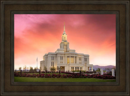 Payson Temple Glory in Stages