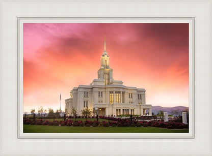 Payson Temple Glory in Stages