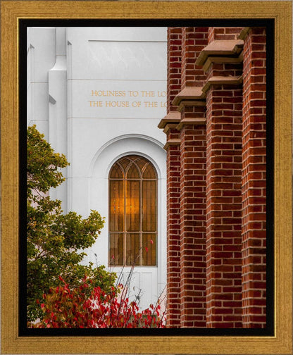 Brigham City Sacred Walls Gallery Wrap