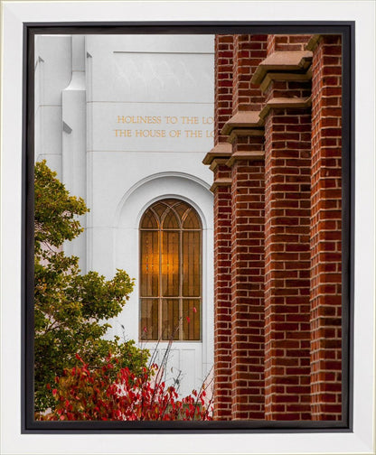 Brigham City Sacred Walls Gallery Wrap