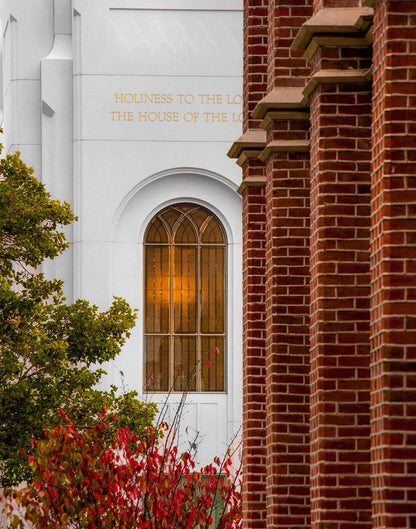 Brigham City Sacred Walls Gallery Wrap