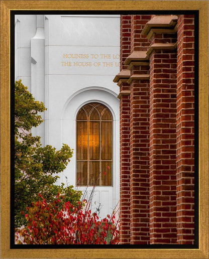 Brigham City Sacred Walls Gallery Wrap