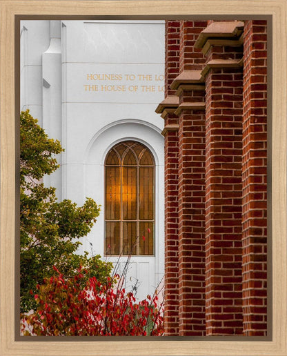 Brigham City Sacred Walls Gallery Wrap