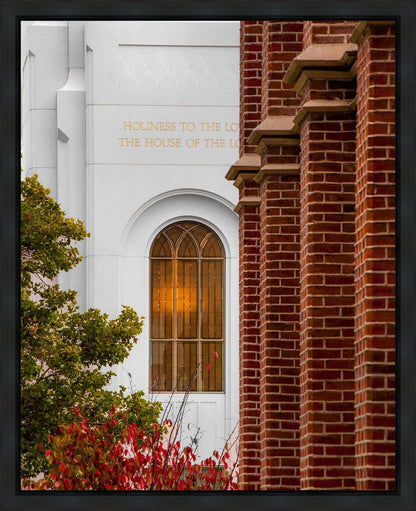 Brigham City Sacred Walls Gallery Wrap