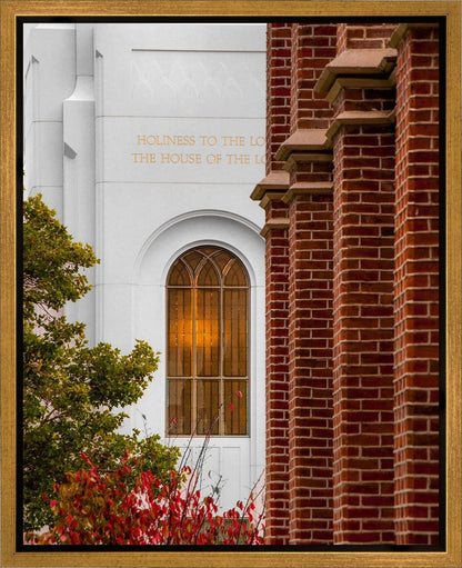 Brigham City Sacred Walls Gallery Wrap