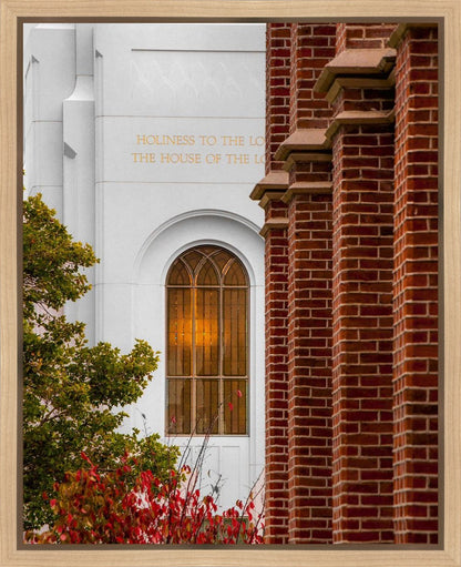 Brigham City Sacred Walls Gallery Wrap