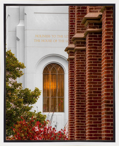 Brigham City Sacred Walls Gallery Wrap