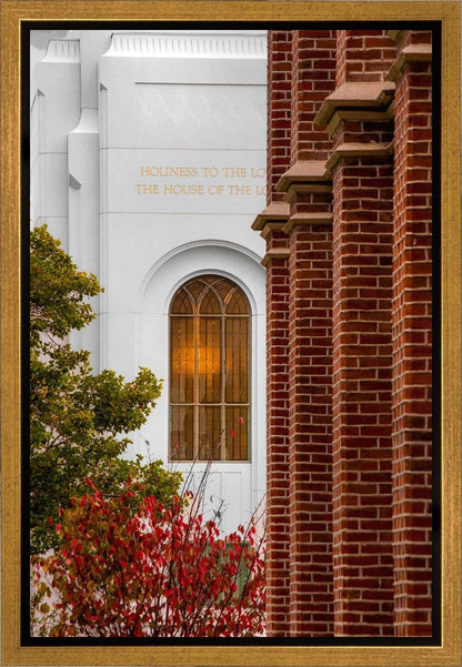 Brigham City Sacred Walls Gallery Wrap