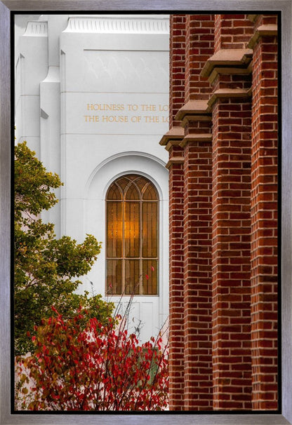 Brigham City Sacred Walls Gallery Wrap