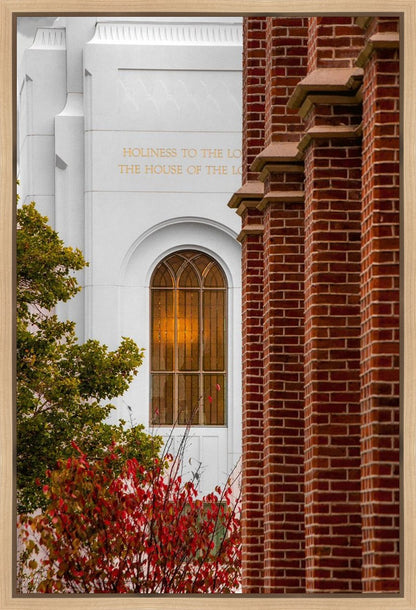 Brigham City Sacred Walls Gallery Wrap