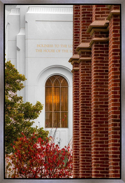 Brigham City Sacred Walls Gallery Wrap